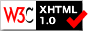 Valid XHTML 1.0 Transitional