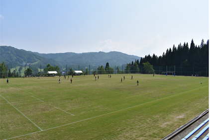 ひだ数河高原ラグビー場天然芝